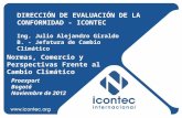 DIRECCIÓN DE EVALUACIÓN DE LA CONFORMIDAD - ICONTEC