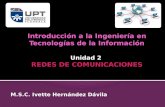 Introducción a la Ingeniería en Tecnologías de la Información Unidad 2  REDES DE COMUNICACIONES