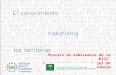 Proceso de Gobernanza de la RIS3  en la Administración Local de Andalucía