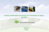 Manejo de  Biosólidos  de Plantas de Tratamiento de Aguas Servidas