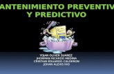 Mantenimiento preventivo  y predictivo