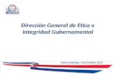 Dirección General de Etica e Integridad Gubernamental
