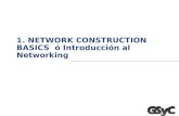 1. NETWORK CONSTRUCTION BASICS  ó Introducción al Networking