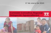 Comisión Consultiva Regional Delegación  A guascalientes