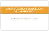 LABORATORIO TECNOLOGIA DEL HORMIGÓN