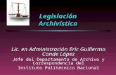 Legislación Archivística