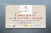 3ª Feria de la Transparencia  en el Distrito Federal