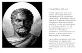 Tales de Mileto (625  a.c.)