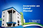 Inversión  en  Salud  Mental