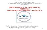 ASOCIACION GREMIAL NACIONAL  DE PENSIONADOS DEL SISTEMA PRIVADO DE PENSIONES ANACPEN A.G.