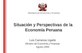 Situación y Perspectivas de la  Economía Peruana