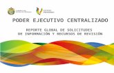 PODER EJECUTIVO CENTRALIZADO REPORTE GLOBAL DE SOLICITUDES  DE INFORMACIÓN Y RECURSOS DE REVISIÓN