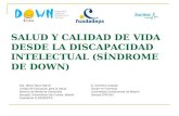 SALUD Y CALIDAD DE VIDA DESDE LA DISCAPACIDAD INTELECTUAL (SÍNDROME DE DOWN)