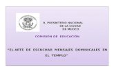R. PRESBITERIO NACIONAL                            DE  LA CIUDAD DE MEXICO COMISIÓN DE  EDUCACIÓN