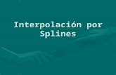 Interpolación por Splines