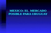 MEXICO: EL  MERCADO POSIBLE PARA URUGUAY