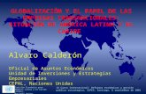 GLOBALIZACIÓN Y EL PAPEL DE LAS EMPRESAS TRANSNACIONALES: SITUACIÓN DE AMÉRICA LATINA Y EL CARIBE