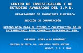 CENTRO DE INVESTIGACIÓN Y DE ESTUDIOS AVANZADOS DEL I.P.N.