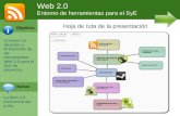 Web 2.0 Entorno de herramientas para el SyE