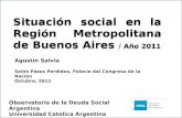 Situación  social en la Región Metropolitana de Buenos  Aires  / Año 2011