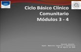 Ciclo Básico Clínico Comunitario Módulos 3 - 4