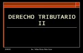 DERECHO TRIBUTARIO II