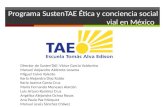 Programa  SustenTAE Ética y conciencia social vial en México
