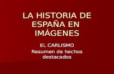 LA HISTORIA DE ESPAÑA EN  IMÁGENES
