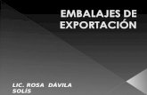 EMBALAJES DE EXPORTACIÓN