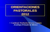 ORIENTACIONES PASTORALES 2012