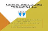 CENTRO DE INVESTIGACIONES TOXICOLÓGICAS S.A.