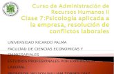 UNIVERSIDAD RICARDO PALMA FACULTAD DE CIENCIAS ECONOMICAS Y EMPRESARIALES