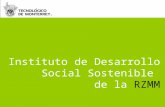 Instituto de Desarrollo Social Sostenible  de la  RZMM