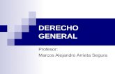 DERECHO GENERAL