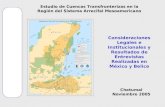 Estudio de Cuencas Transfronterizas en la Región del Sistema Arrecifal Mesoamericano