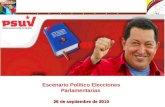 Escenario Político Elecciones Parlamentarias 26 de septiembre de 2010