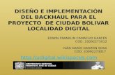 DISEÑO E IMPLEMENTACIÓN DEL BACKHAUL PARA EL PROYECTO  DE CIUDAD BOLIVAR LOCALIDAD DIGITAL