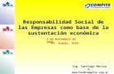 Responsabilidad Social de las Empresas como base de la sustentación económica