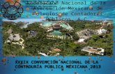 XXXIX CONVENCIÓN NACIONAL DE LA  CONTADURÍA PÚBLICA MEXICANA 2013