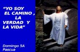 “YO SOY          EL CAMINO ,          LA VERDAD  Y LA VIDA” Domingo 5A Pascua