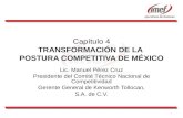Capítulo 4 TRANSFORMACIÓN DE LA  POSTURA COMPETITIVA DE MÉXICO
