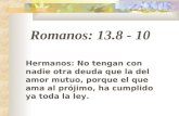 Romano s: 1 3 . 8  -  10
