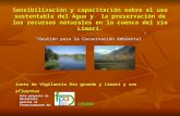 “Gestión para la Conservación Ambiental” Junta de Vigilancia Río grande y Limarí y sus afluentes