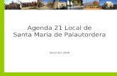 Agenda 21 Local de Santa Maria de Palautordera Setembre 2008