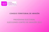 CONSEJO TERRITORIAL DE ARAGÓN