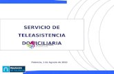 SERVICIO DE TELEASISTENCIA DOMICILIARIA