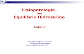 Fisiopatología  Del Equilibrio Hidrosalino