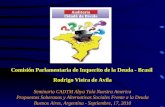 Comisión Parlamentaria de Inquerito de la Deuda - Brasil  Rodrigo Vieira de Avila