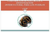 CORPORACIÓN DE EDUCACIÓN E INVESTIGACIÓN  INTERCULTURAL PARA LOS PUEBLOS CEIP