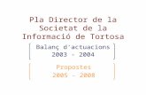 Pla Director de la Societat de la Informació de Tortosa